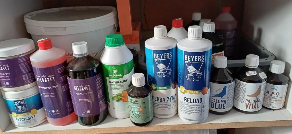Producten vogels of duiven, Ophalen