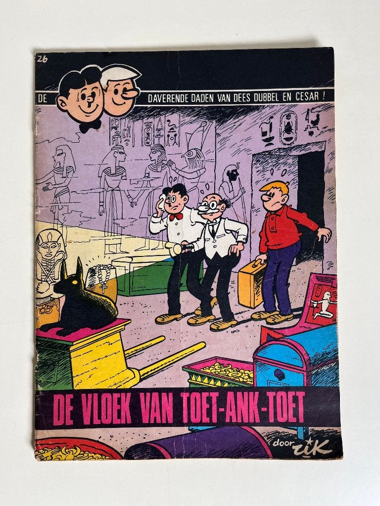 Dees Dubbel 26 - De vloek van Toet-Ank-Toet - 1972, Boeken, Verzenden, Rik Clément