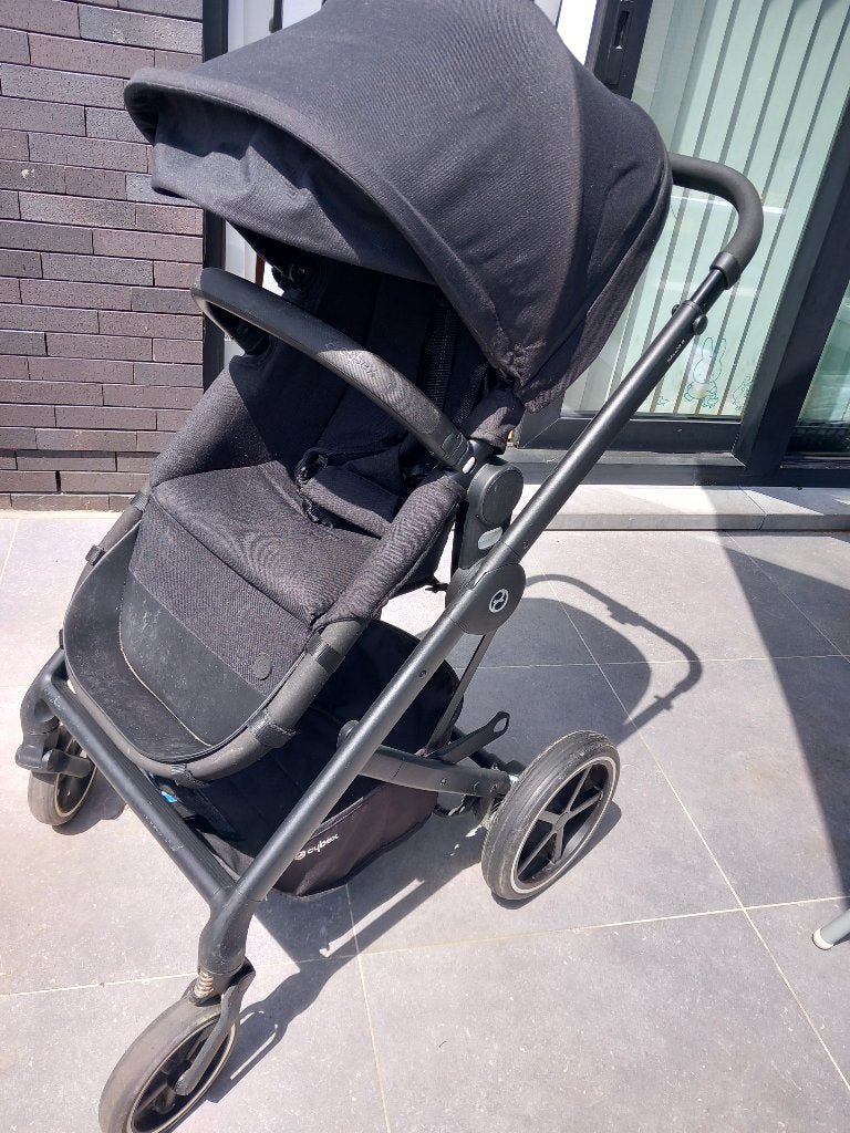 Cybex Balios S 2in1 zwart, Enfants & Bébés, Poussettes & Combinaisons, Autres marques, Avec nacelle, Enlèvement, Utilisé