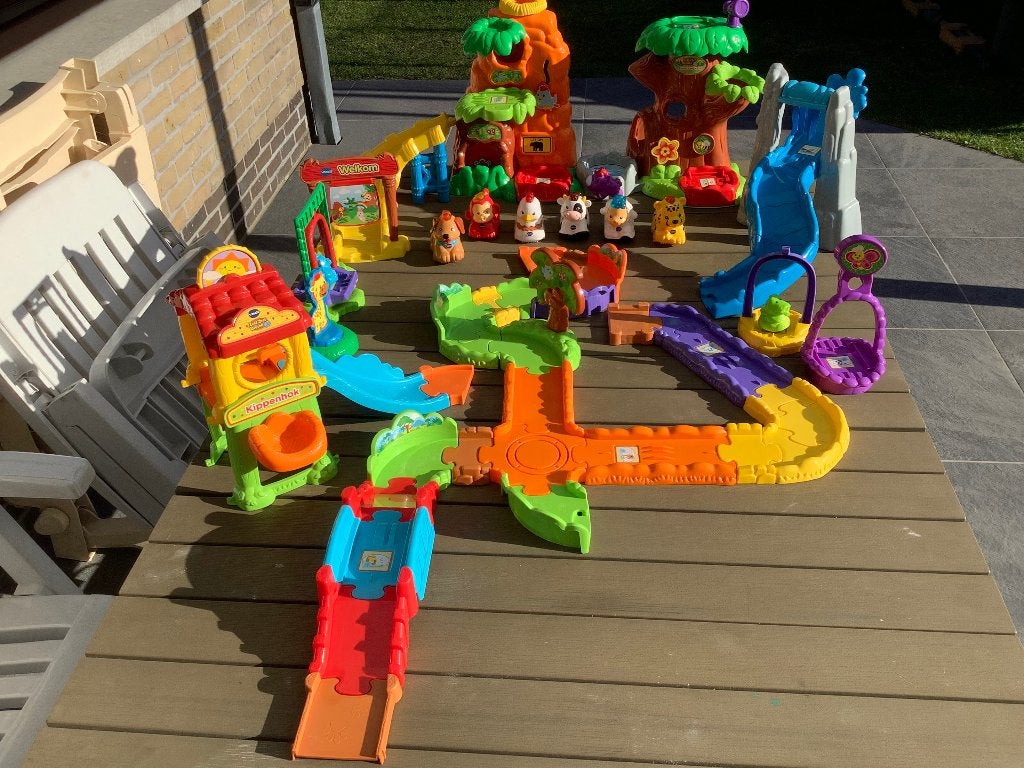 Avonturenjungle vtech zoef,kippenhok, Ophalen, Gebruikt