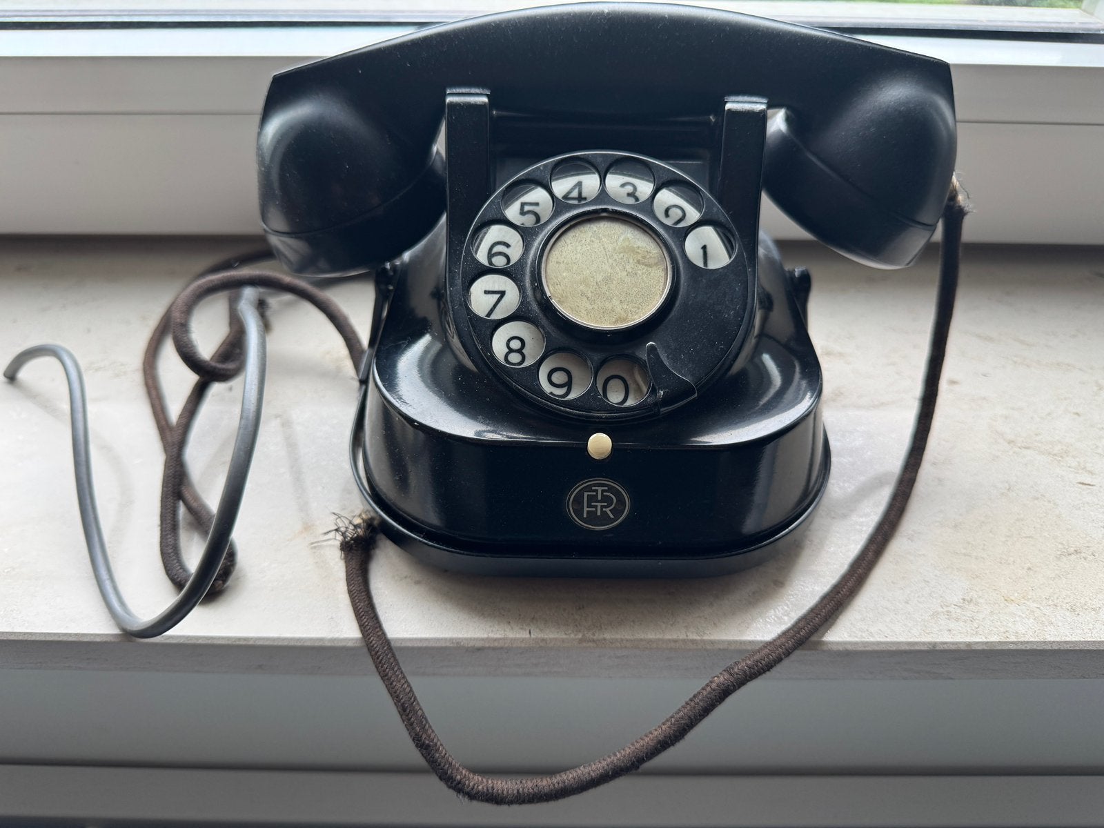 Vintage telefoon RTT uit 1956, Telecommunicatie, Ophalen of Verzenden, Gebruikt, Bakeliet