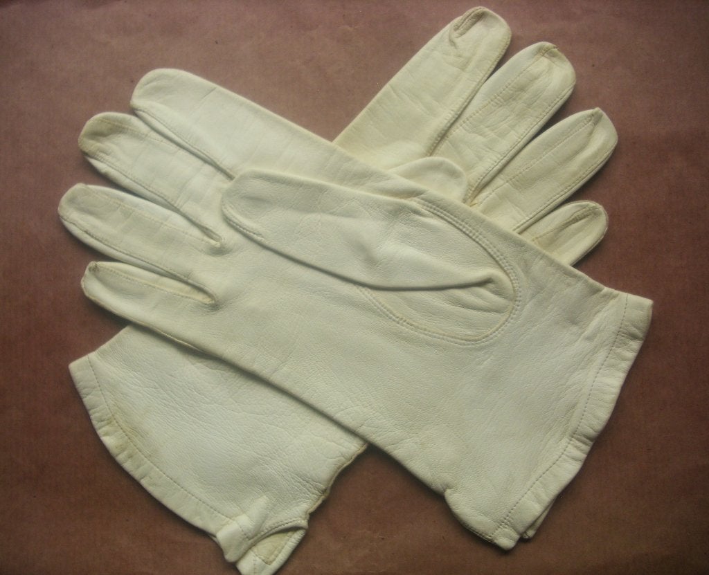 Gants de cuir Force aérienne (Faé) 1961 Belgische Luchtmacht, Envoi, Armée de l'air, Vêtements ou Chaussures