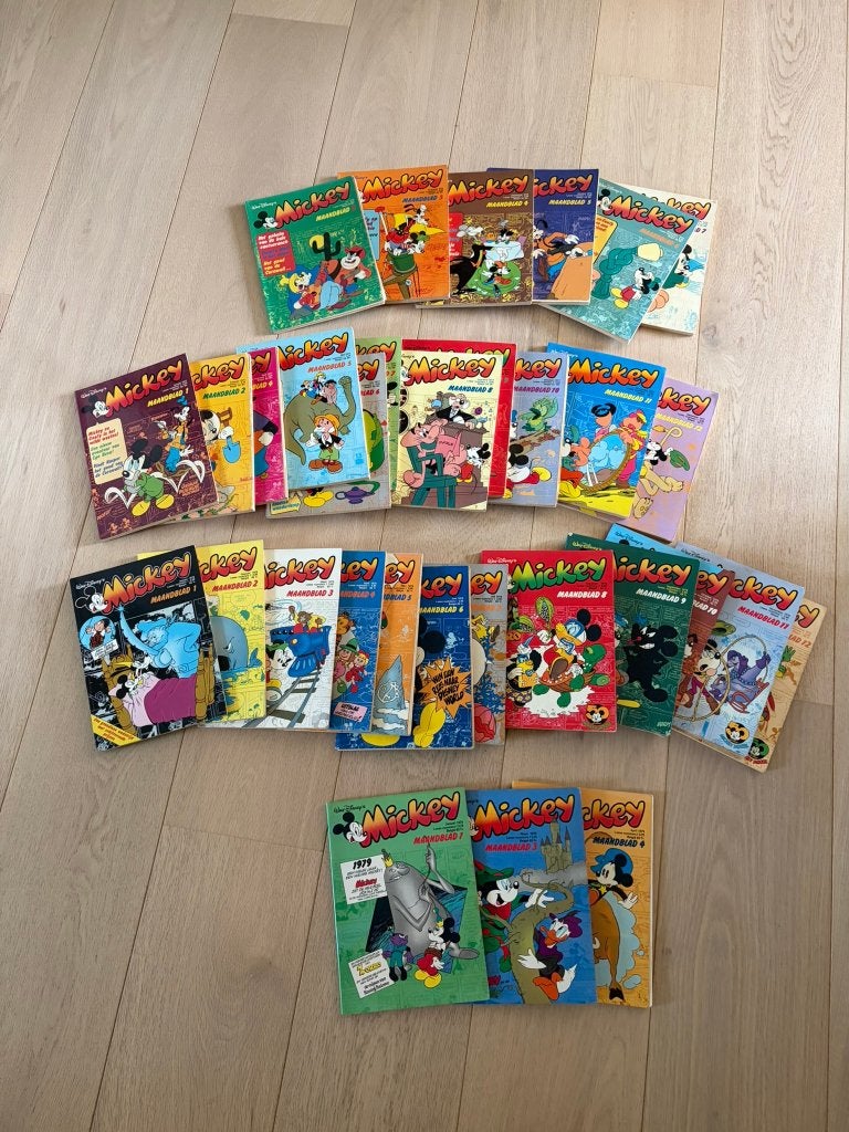 Maandblad Mickey Mouse jaren '70, Collections, Enlèvement ou Envoi, Mickey Mouse, Autres types