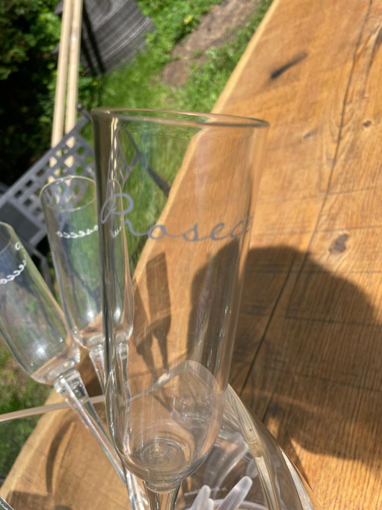 Riviera maison outdoor champagne/wijn set, Ophalen, Zo goed als nieuw