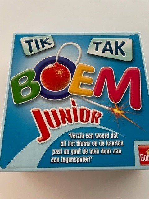 gezelschapsspel - Tik Tak Boem, Hobby en Vrije tijd, Drie of vier spelers, Ophalen, Zo goed als nieuw, Goliath