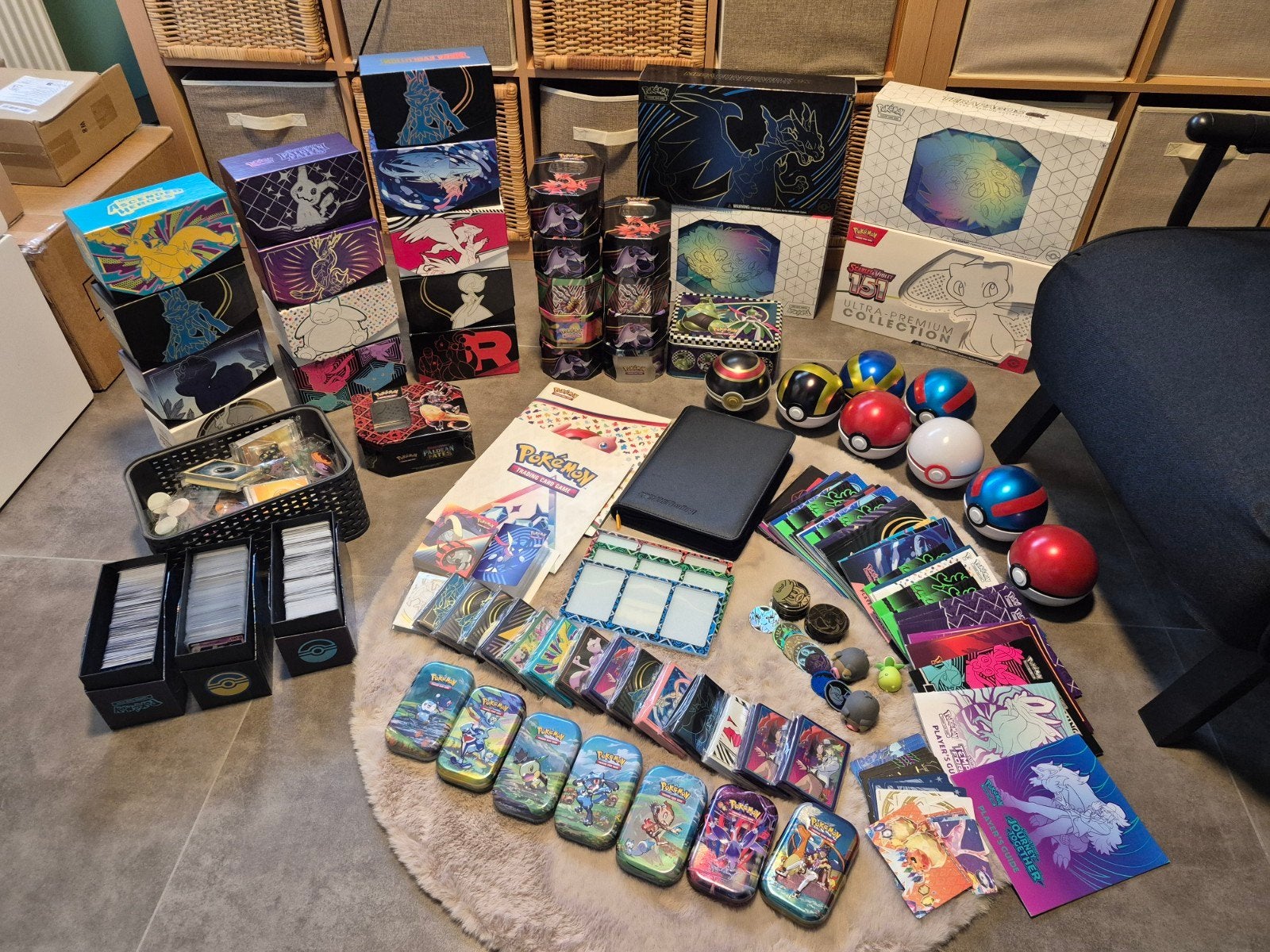 Accessoires Pokémon en liquidation, Enlèvement