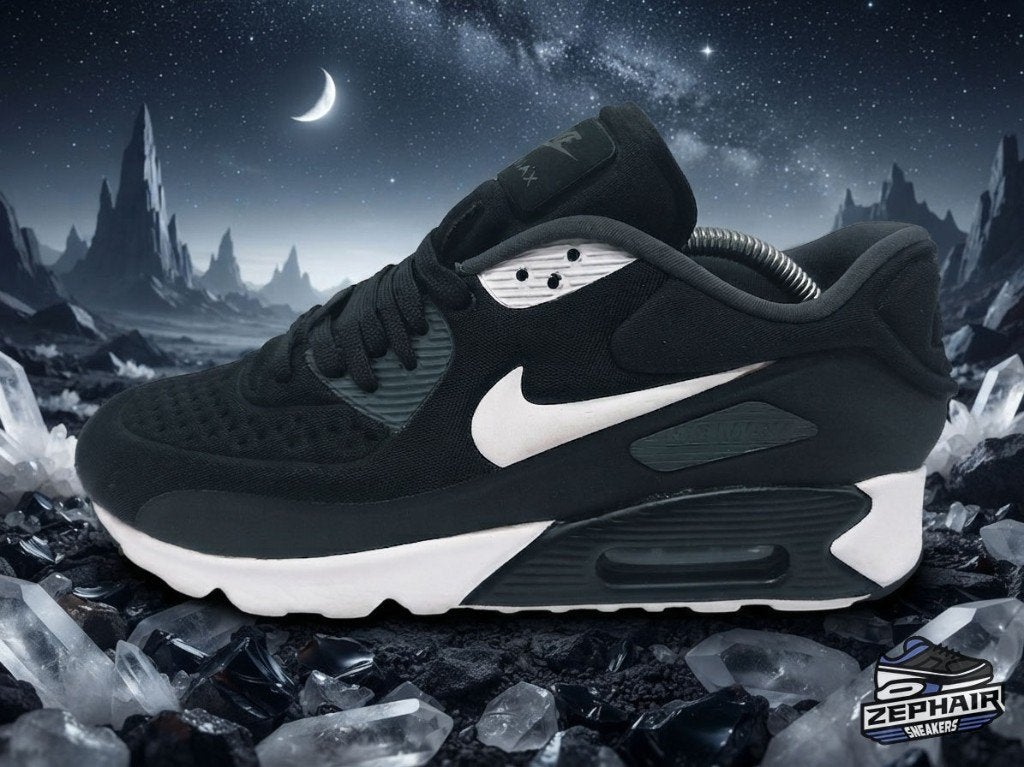 Nike Air Max 90 Ultra 'Black/White' EU42.5 2016, Enlèvement ou Envoi, Nike, Porté, Baskets