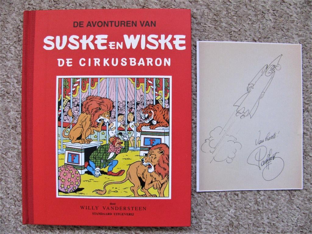 Suske en Wiske 26 Klassiek - De Cirkusbaron +tek Paul Geerts, Willy Vandersteen, Eén stripboek, Nieuw, Ophalen of Verzenden