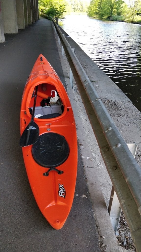 Kajak, Watersport en Boten, Ophalen, Gebruikt, 1-persoons