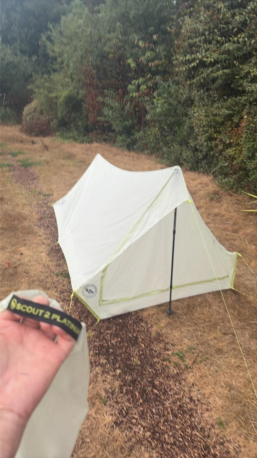 Big Agnes Scout 2 Platinum, Enlèvement ou Envoi, Comme neuf, Jusqu'à 2