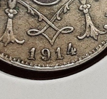 Belgique — 5 cents — 1914-NL. (Référence 127), Timbres & Monnaies, Enlèvement ou Envoi, Métal, Monnaie en vrac