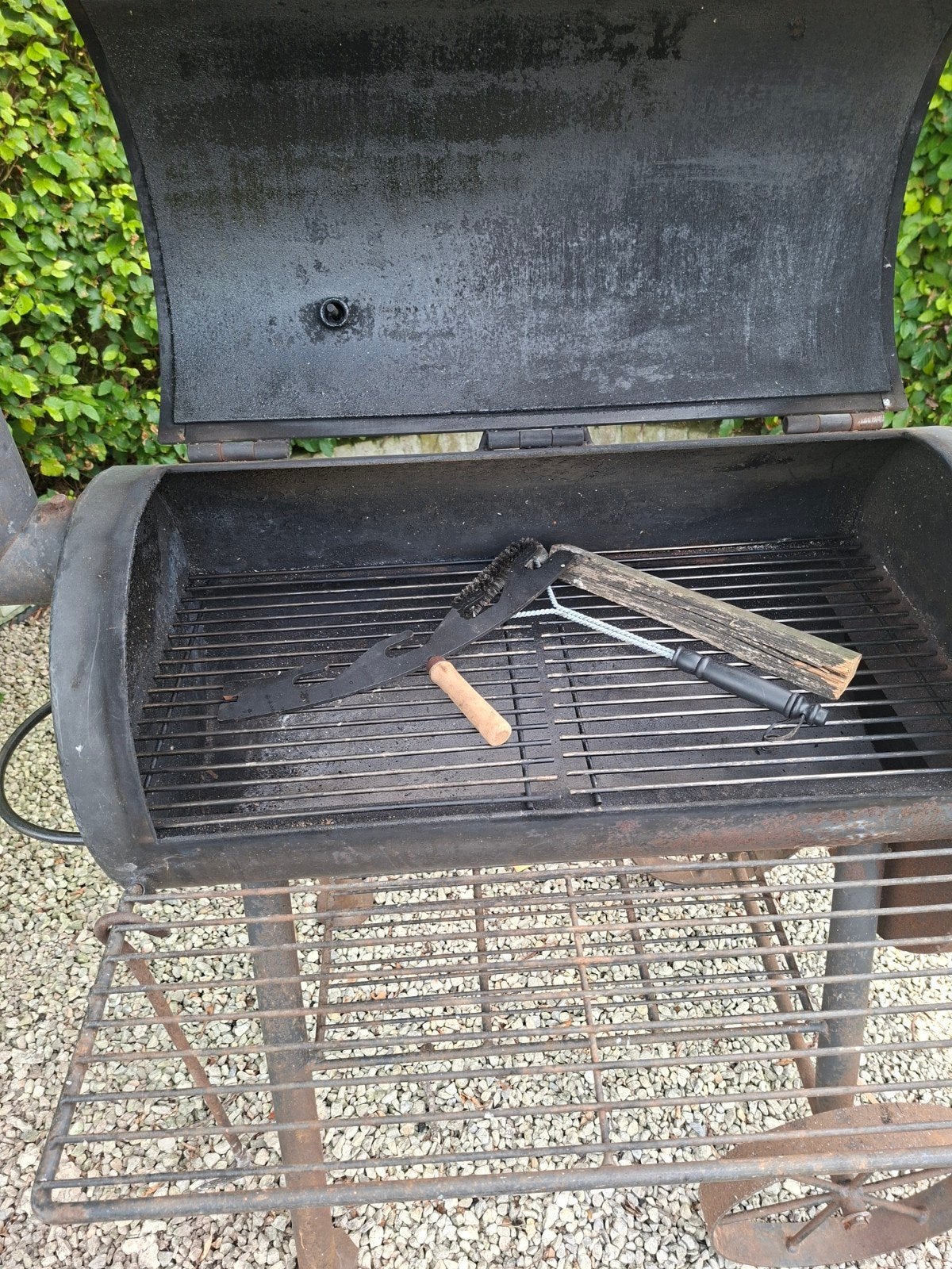 Oklahoma bbq, Ophalen, Gebruikt, Oklahoma, Met accessoires