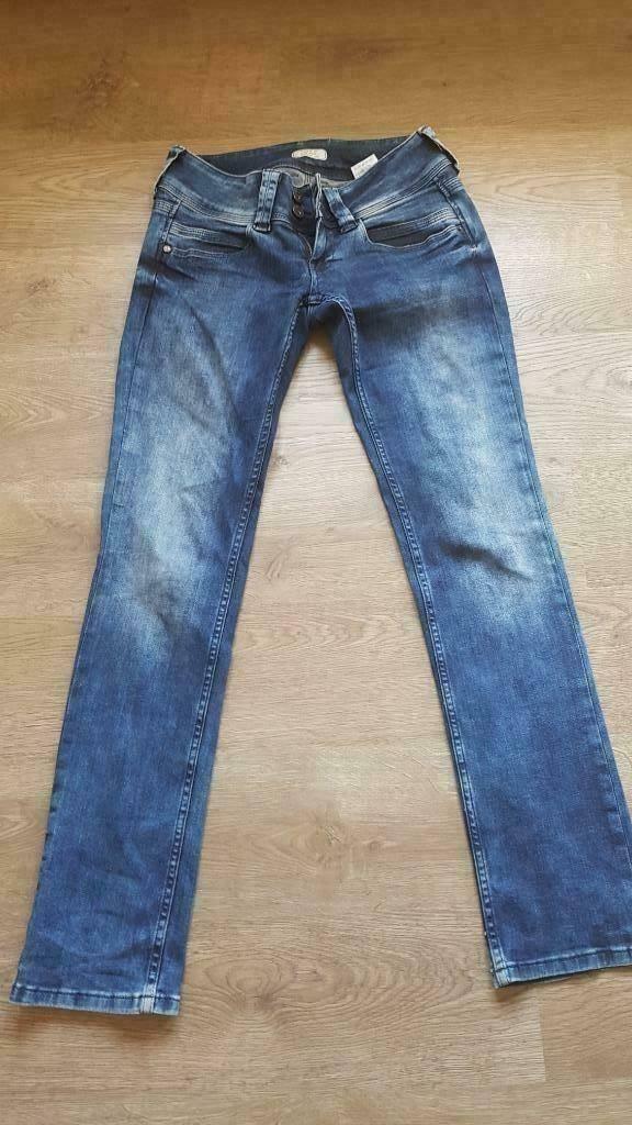jeans broek Pepe Jeans lage taille maat 36 of Smal 27 L30, Kleding | Dames, Blauw, Ophalen of Verzenden, Zo goed als nieuw, W28 - W29 (confectie 36)