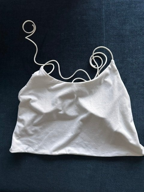 Top Shein taille L (y0023), Enlèvement ou Envoi, Porté, Blanc, Shein