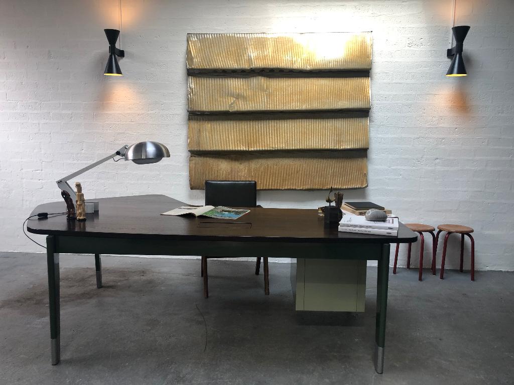Prouvé vitra GStar bureau desk boomerang, Ophalen, Gebruikt