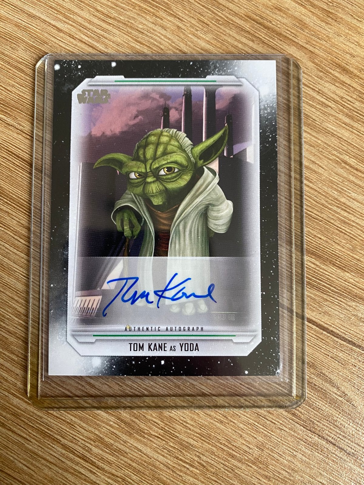 Star wars autograph topps, Enlèvement ou Envoi, Comme neuf