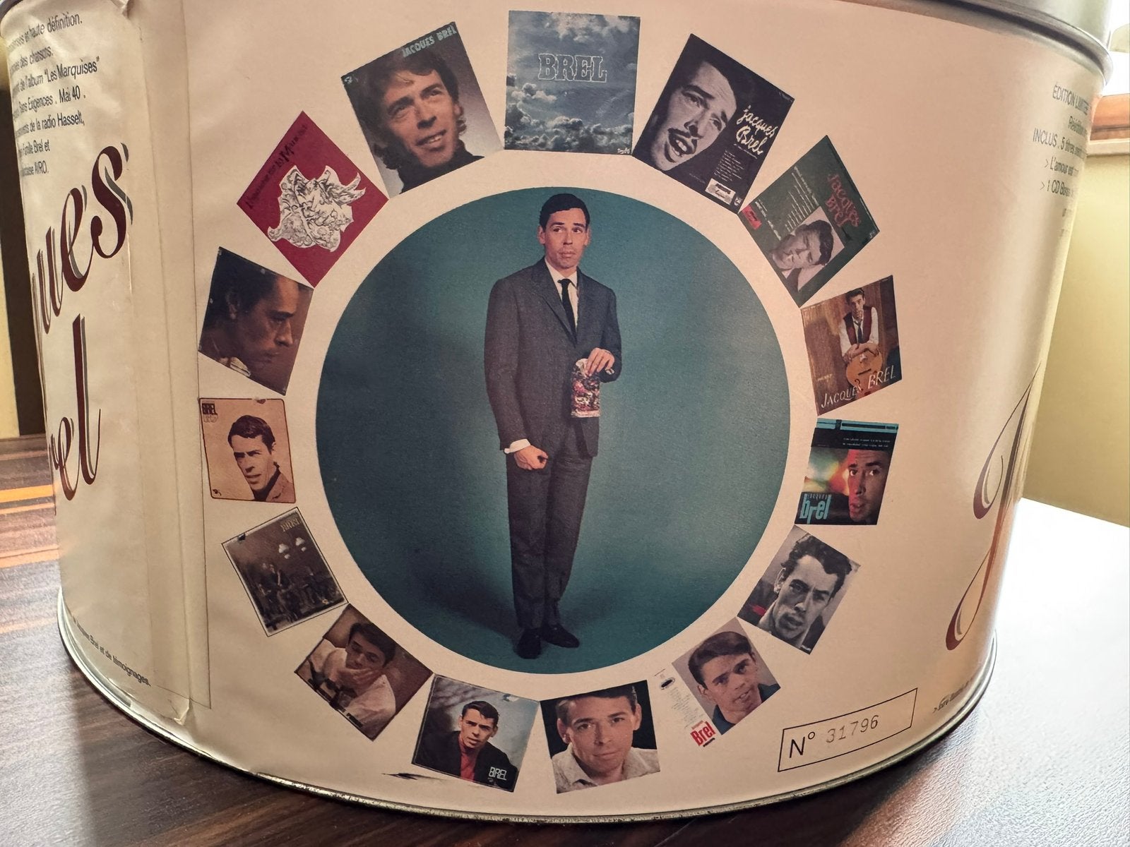 Coffret de collection Jacques Brel 25 ans, Antiquités & Art, Enlèvement