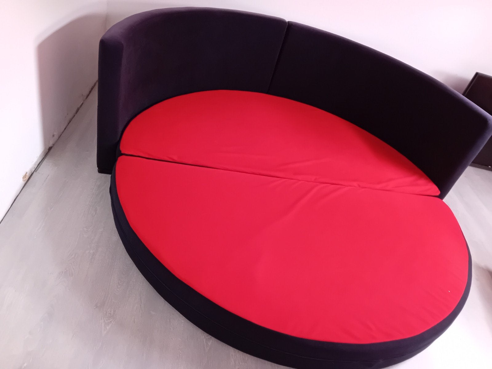 Rond zetel, Ophalen of Verzenden, Zo goed als nieuw, Overige maten, Stof