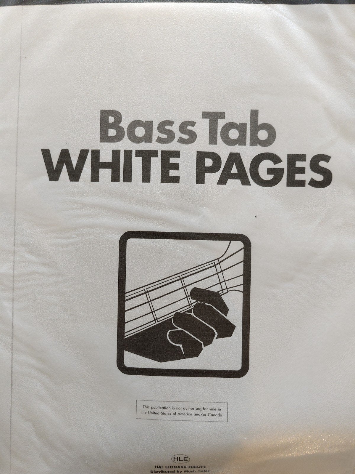 Muziekboek Bass Tab White Pages, Musique & Instruments, Partitions, Enlèvement ou Envoi