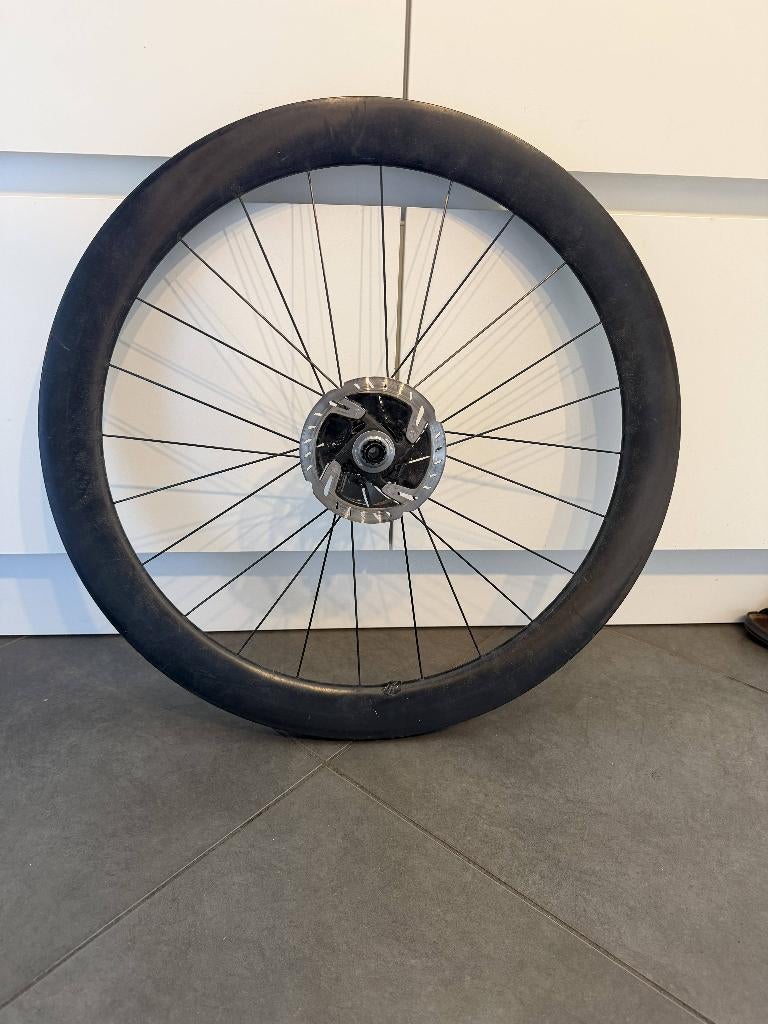 Fietswiel carbon, Gebruikt, Racefiets, Carbon, Ophalen