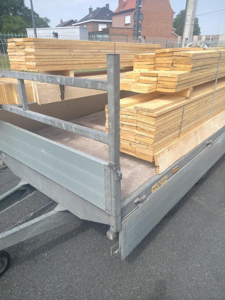 Recup vurenhout  planken en balken, Doe-het-zelf en Bouw, Hout en Planken, Ophalen