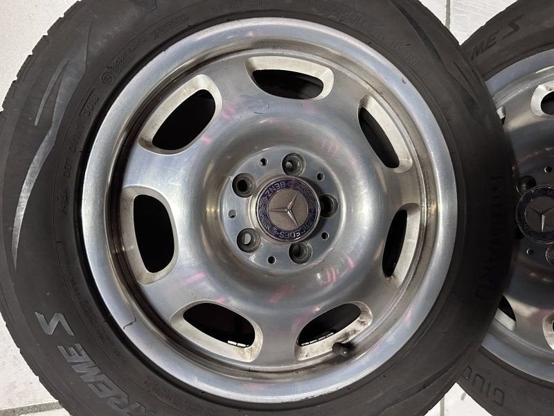 16  inch originele velgen + winterbanden Mercedes E | S klas, Auto-onderdelen, Gebruikt, -, -, Banden en Velgen