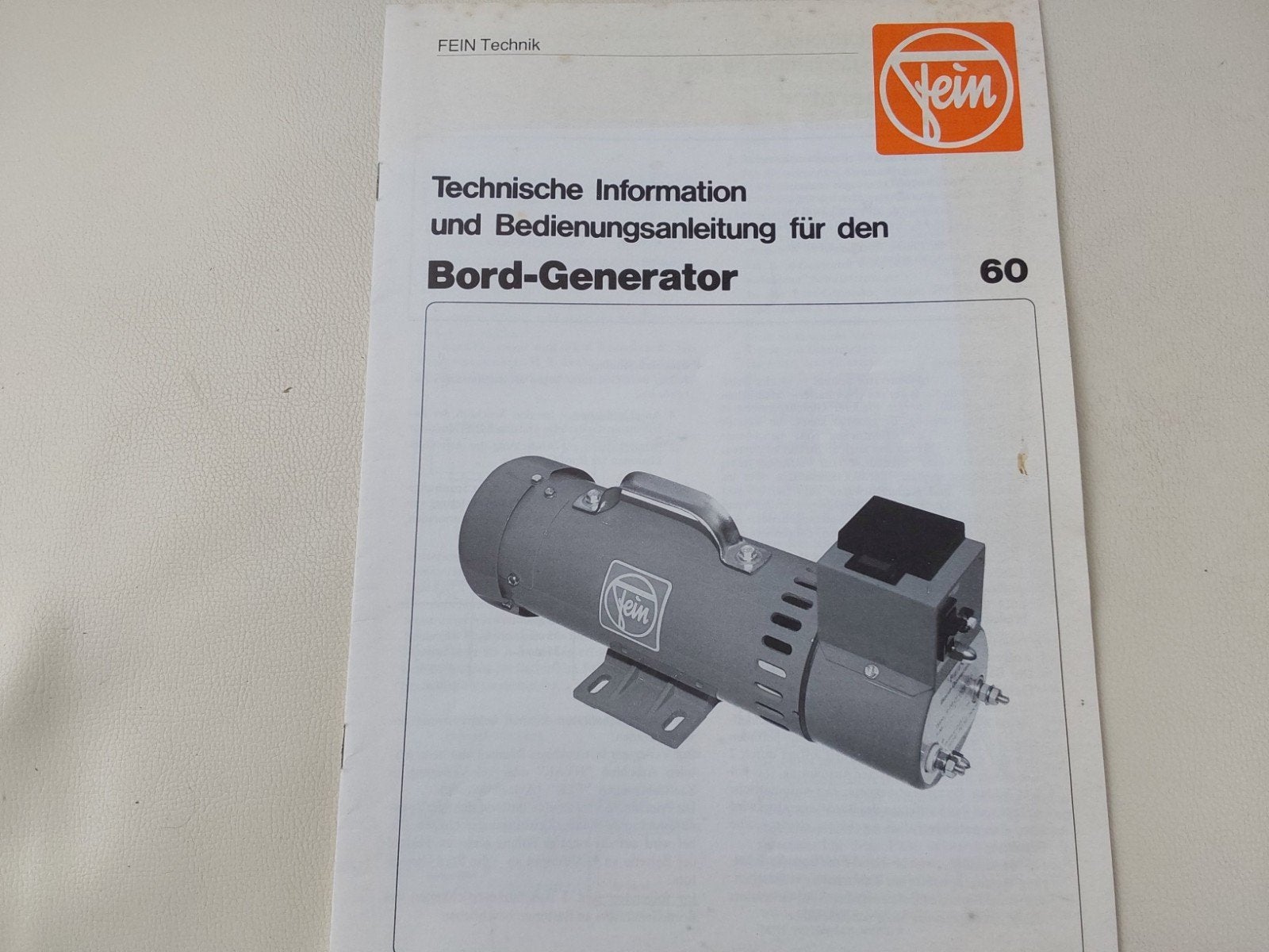 Fein omvormer zie foto's, Ophalen
