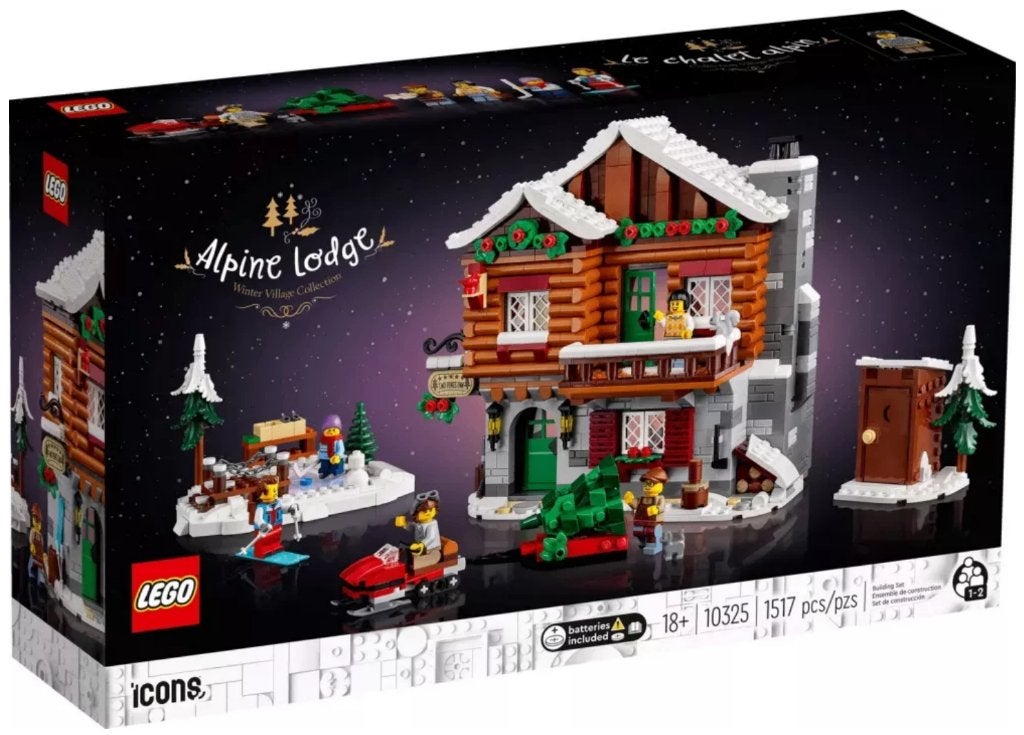 LEGO 10325 Alpine Lodge Winter Village – Neuf – Retired, Kinderen en Baby's, Nieuw, Ophalen of Verzenden, Icons, Complete set