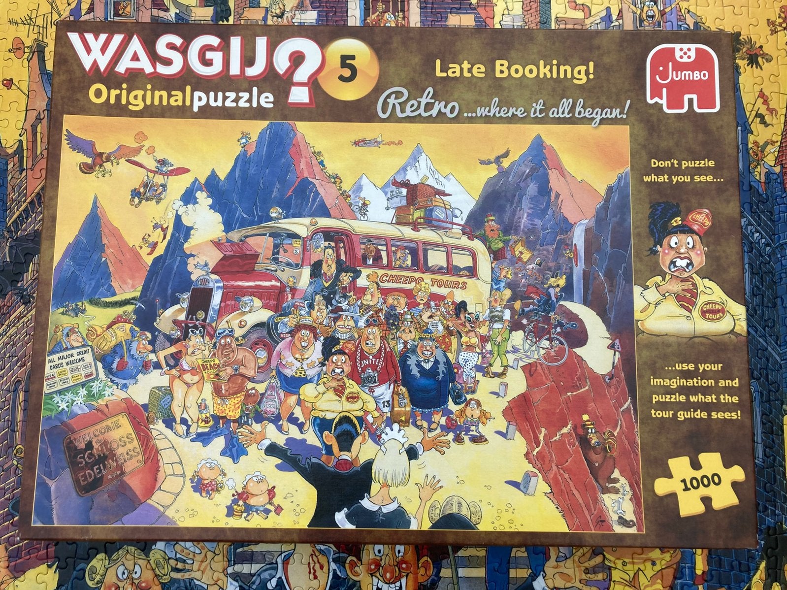 Puzzle WASGIJ, Enlèvement ou Envoi, Comme neuf