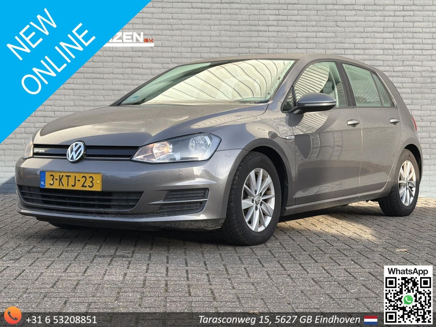 Volkswagen Golf 1.6 TDI Comfortline BlueMotion | Cruise | Cl, Argent ou Gris, Achat, Entreprise, Noir