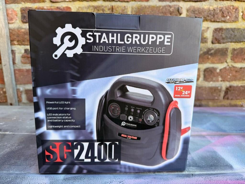 Jumpstarter Start Booster SG2400 12/24 Volt, Ophalen of Verzenden, Nieuw
