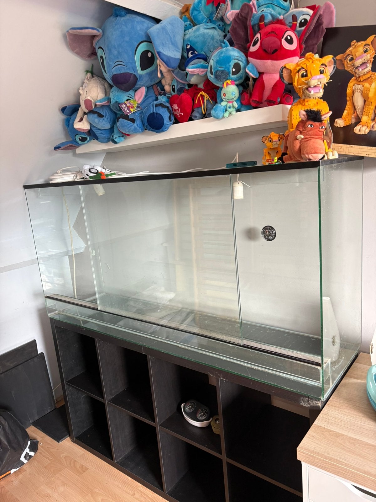 Heel grote terrarium, Ophalen, Zo goed als nieuw