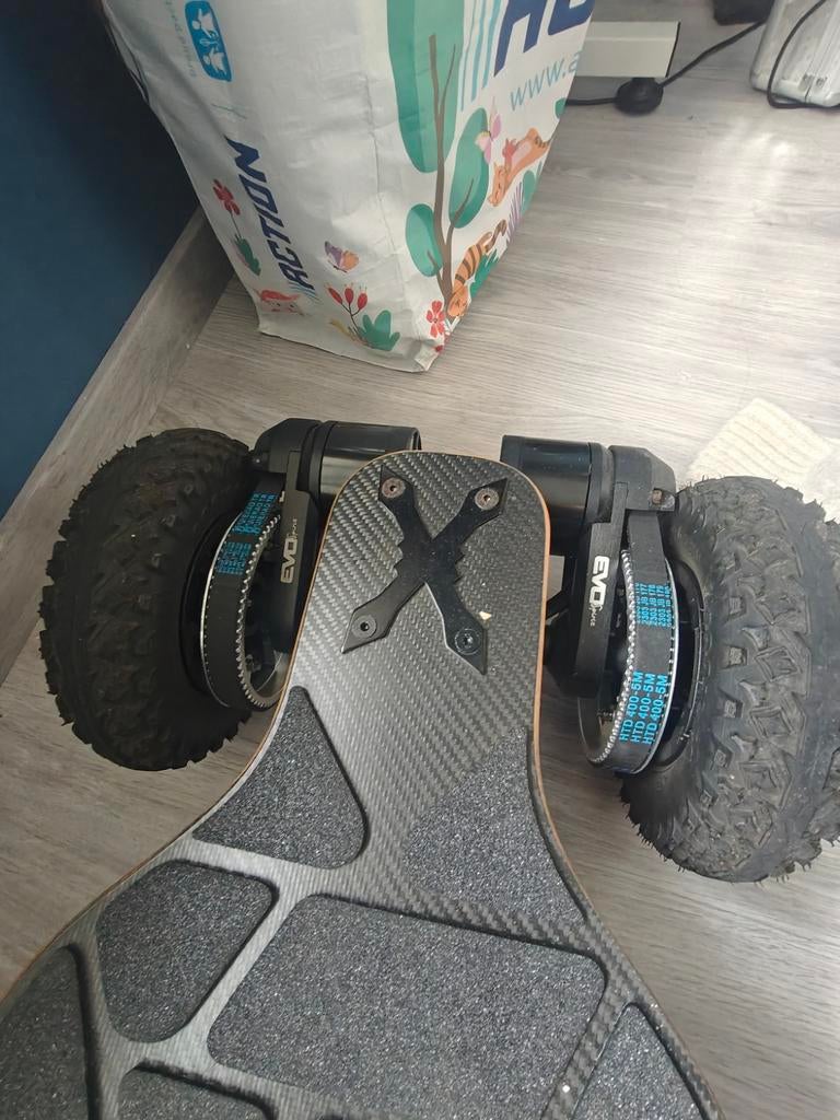 Elektrisch longboard, Ophalen