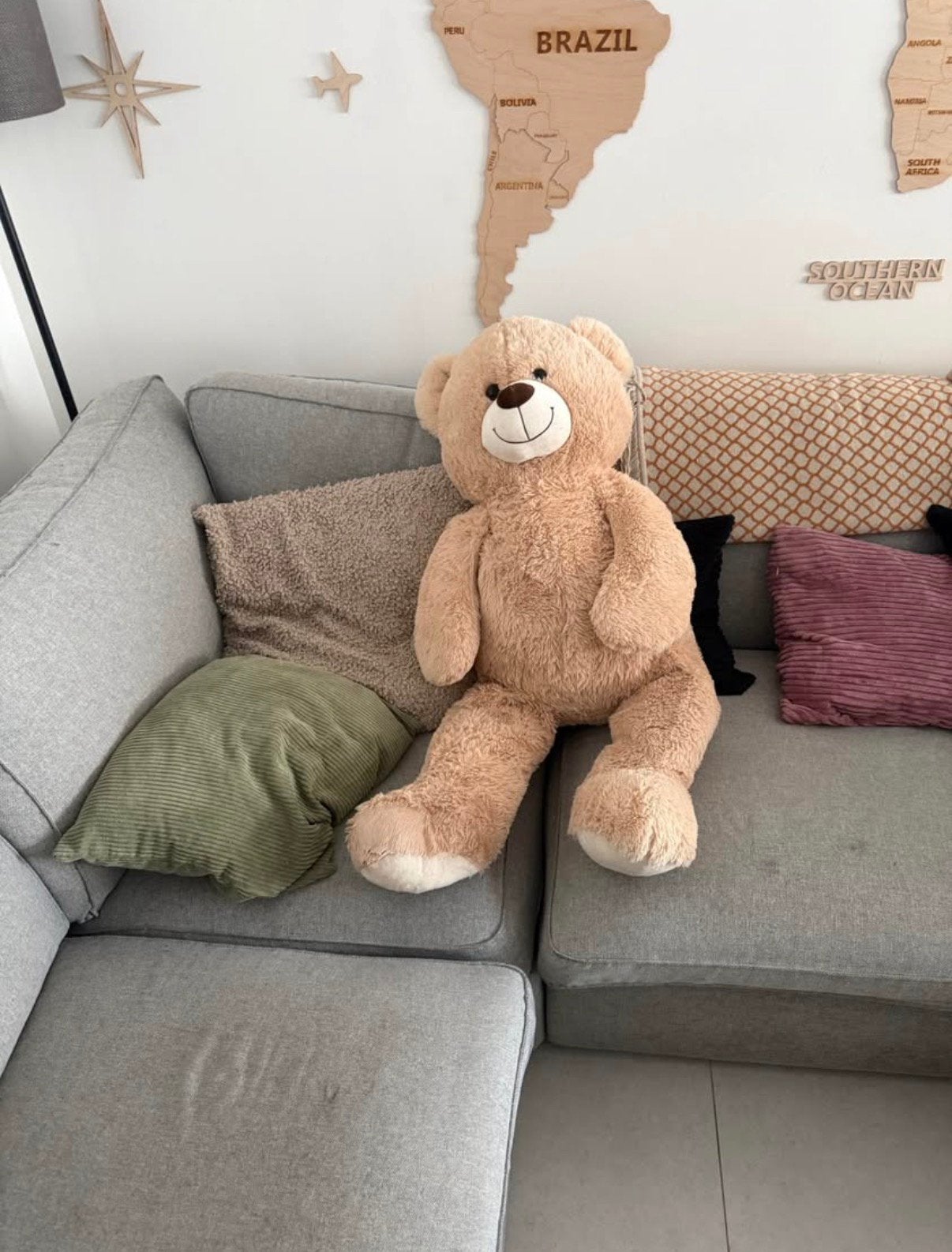 Ours en peluche XXL gagner a la foire, Enlèvement, Comme neuf, Ours