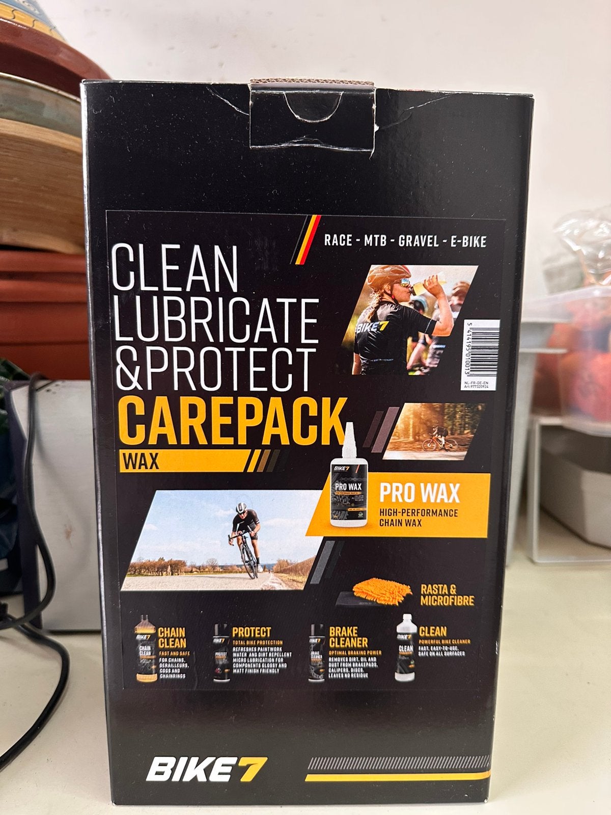 Bike7 Carepack Wax – complete fiets onderhoudsset, Ophalen of Verzenden, Nieuw