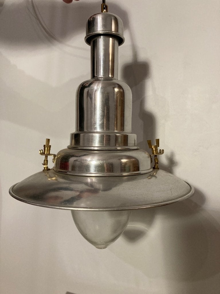 Lampe suspendue Ikea Ottava, Maison & Meubles, Lampes | Suspensions, Enlèvement ou Envoi, Utilisé, Verre