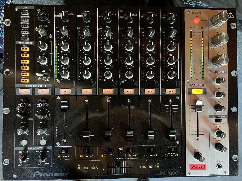 Pioneer DJM-1000, Enlèvement, Utilisé, Audio