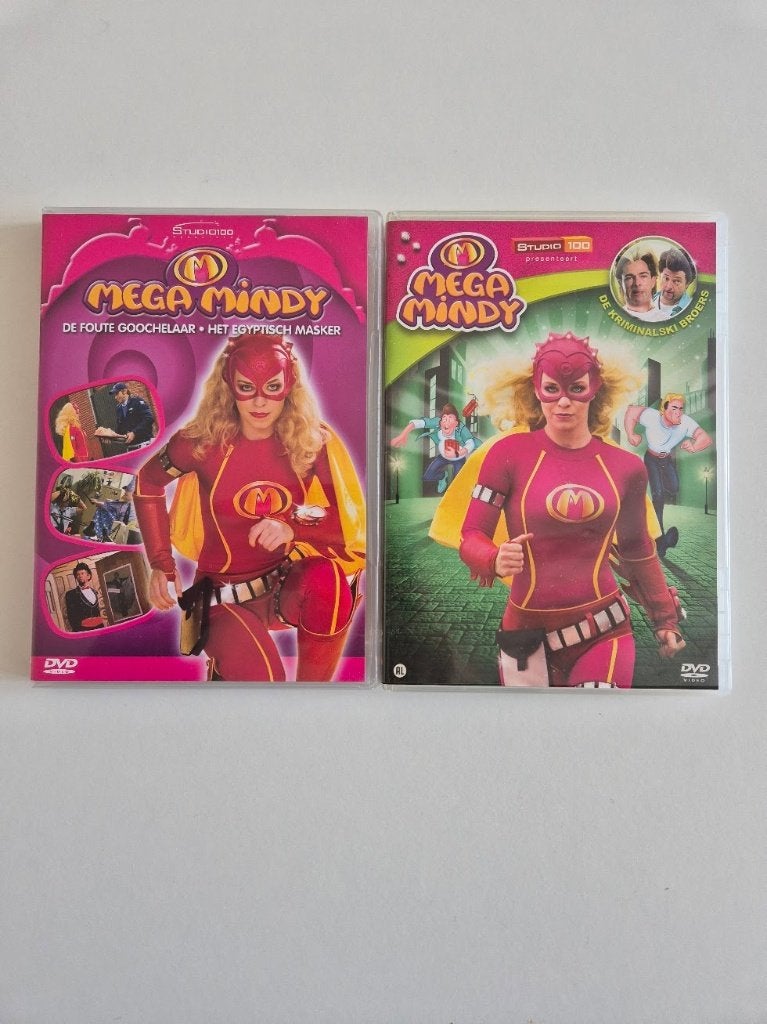 DVD-set - Mega Mindy - Studio 100, Alle leeftijden, Ophalen of Verzenden, Zo goed als nieuw, Tv fictie