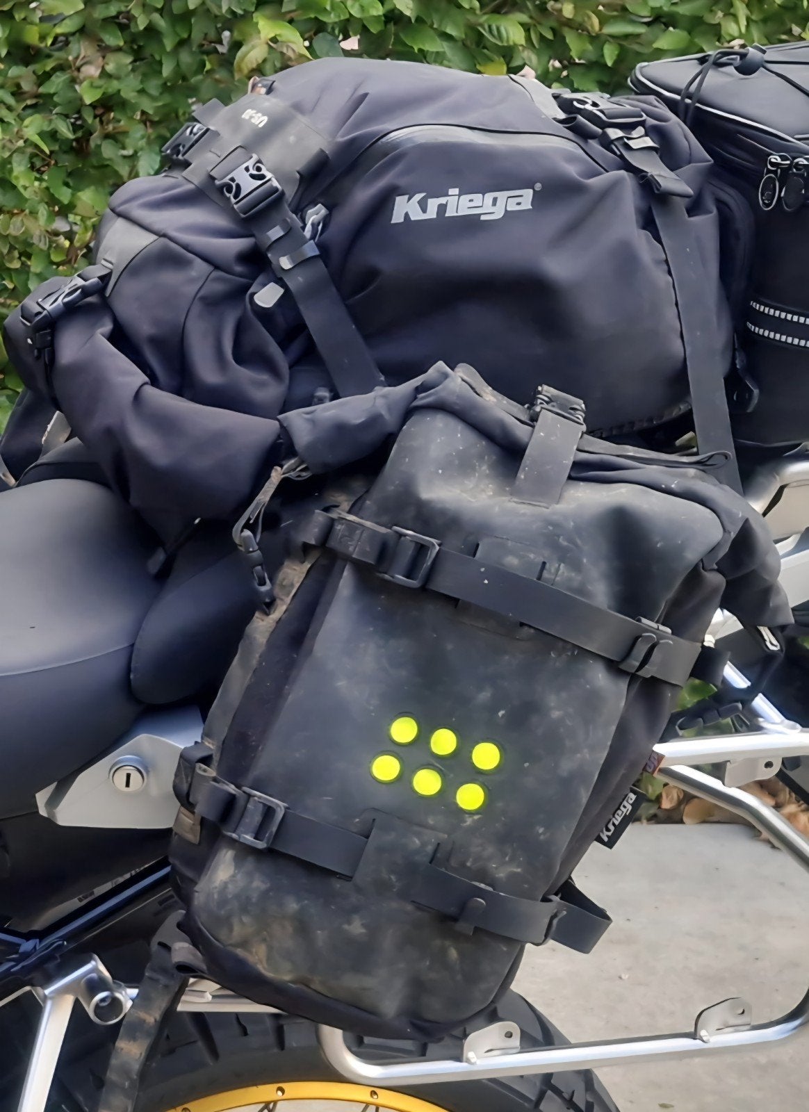 pakket kriega tassen, Enlèvement, Utilisé