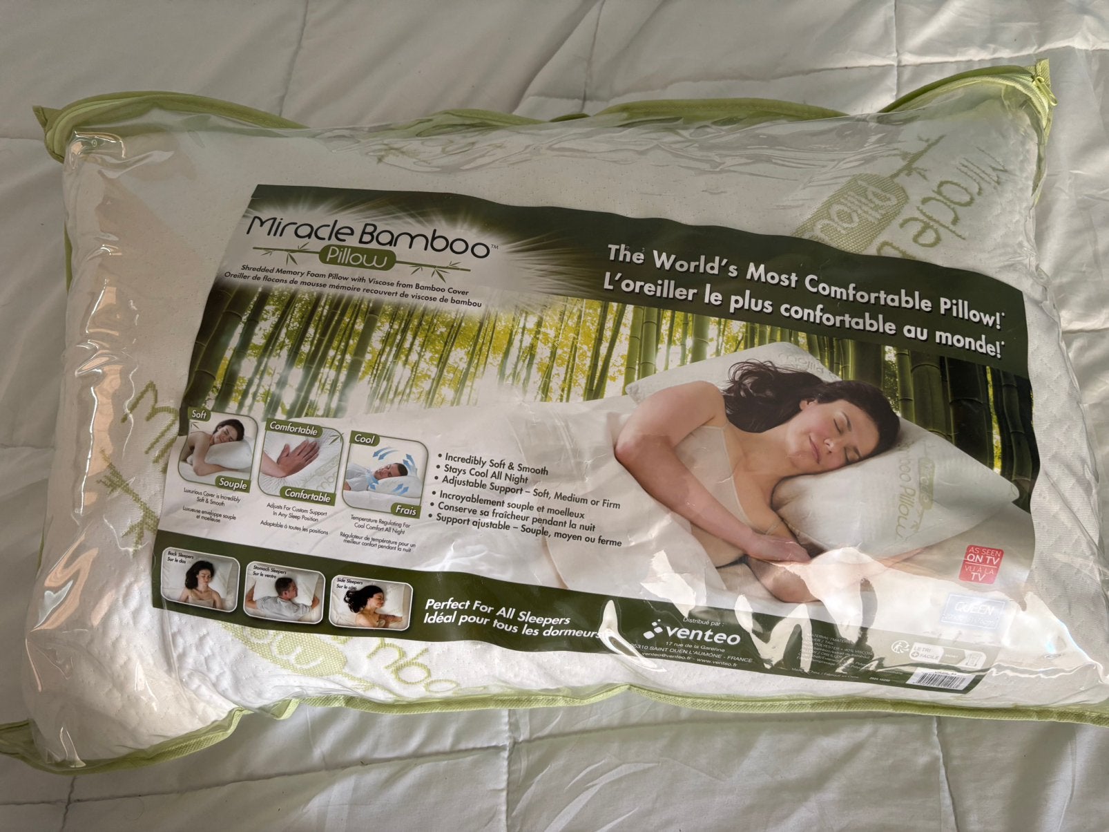 Coussin, Neuf, Oreiller, Autres marques, Une personne