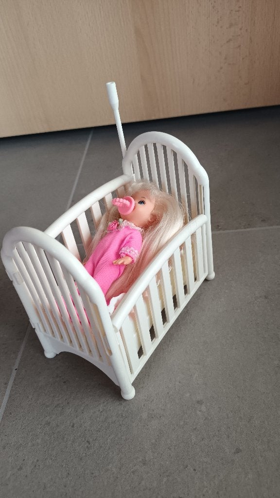 Vintage bedtime Kelly baby sister of Barbie - 1994, Ophalen, Zo goed als nieuw, Pop