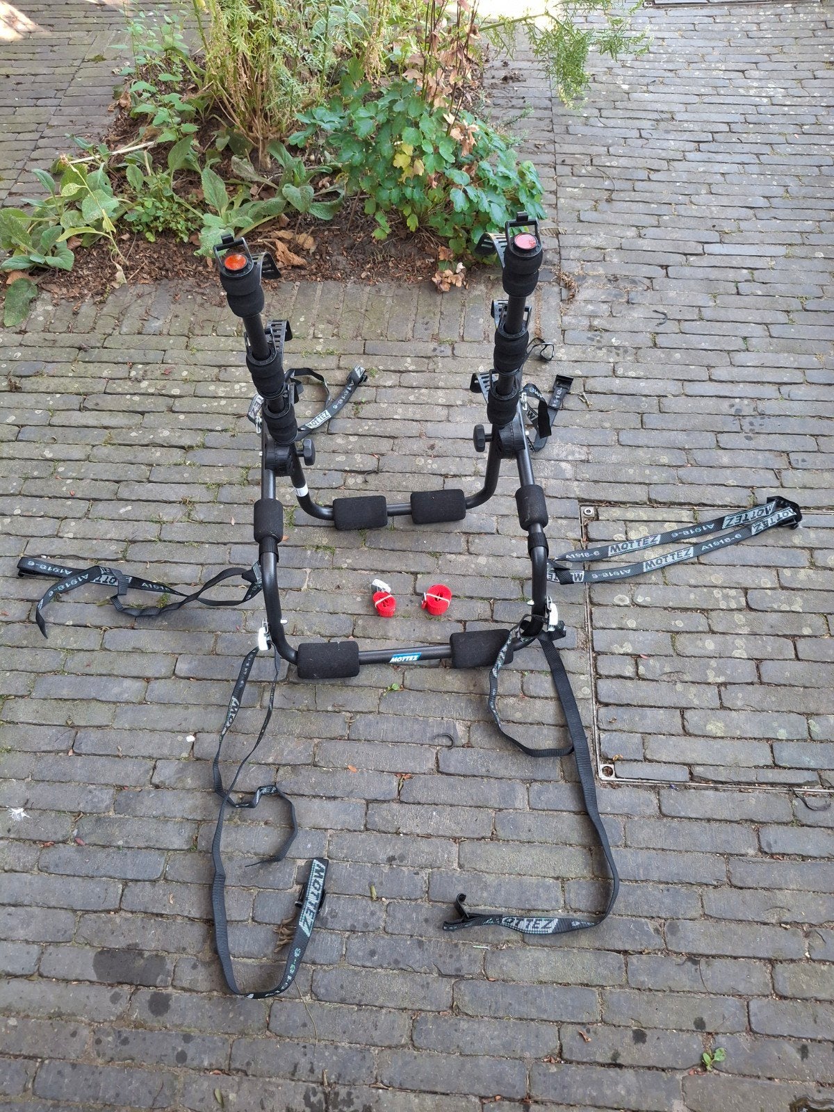 Fietsendrager achterklep, Ophalen