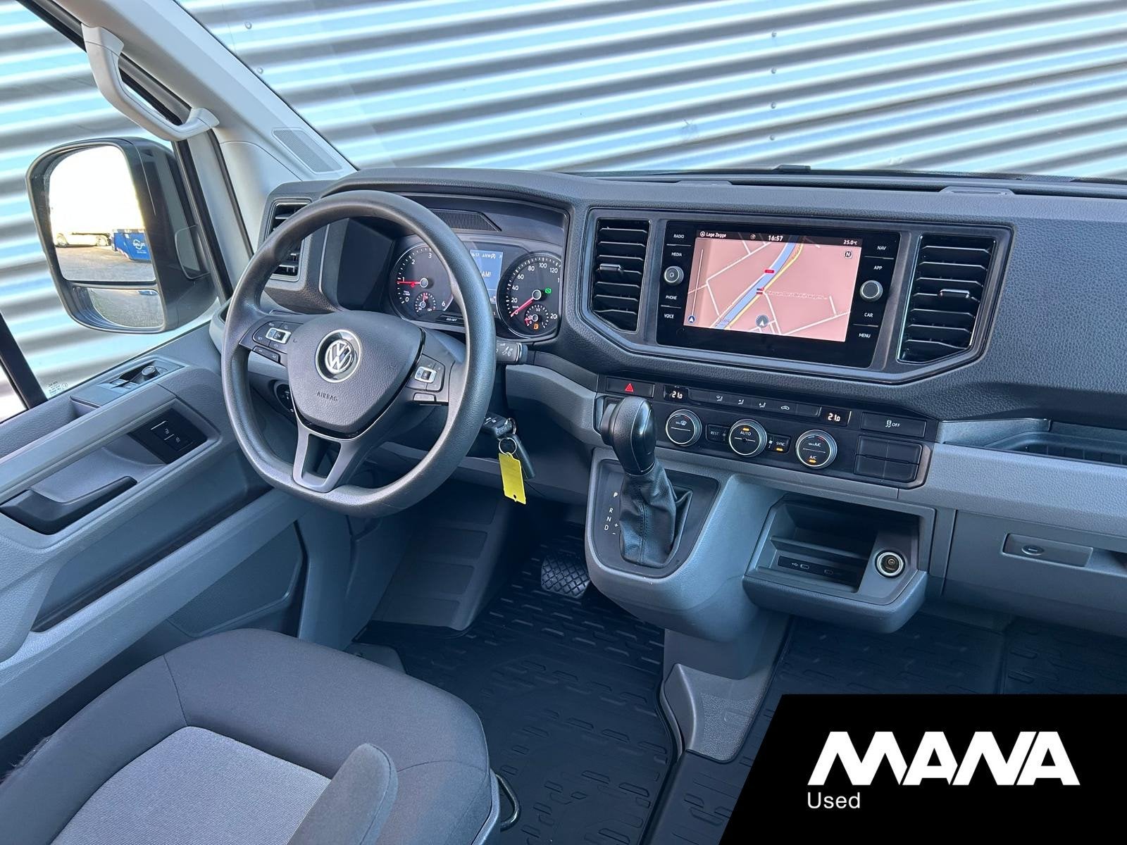Volkswagen Crafter 35 2.0 TDI L3H2 DC Clima / Cruise control, Auto's, Gebruikt, 4 cilinders, Verwarmde buitenspiegels, Volkswagen