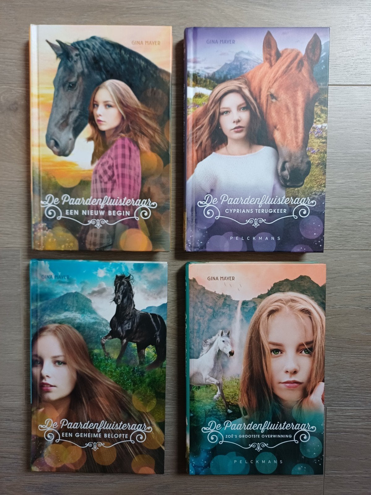 pakket 4 boeken De paardenfluisteraar, Ophalen of Verzenden