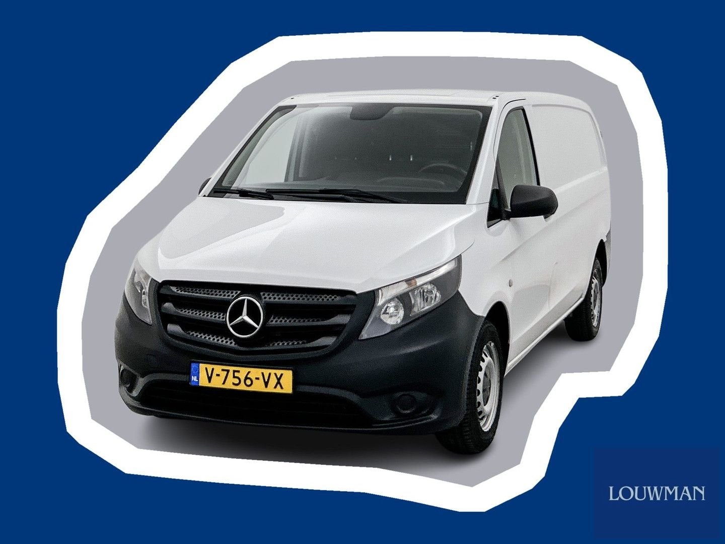 Mercedes-Benz Vito 109 CDI Lang Trekhaak Airco Betimmering, 164 g/km, Wit, Mercedes-Benz, Bedrijf