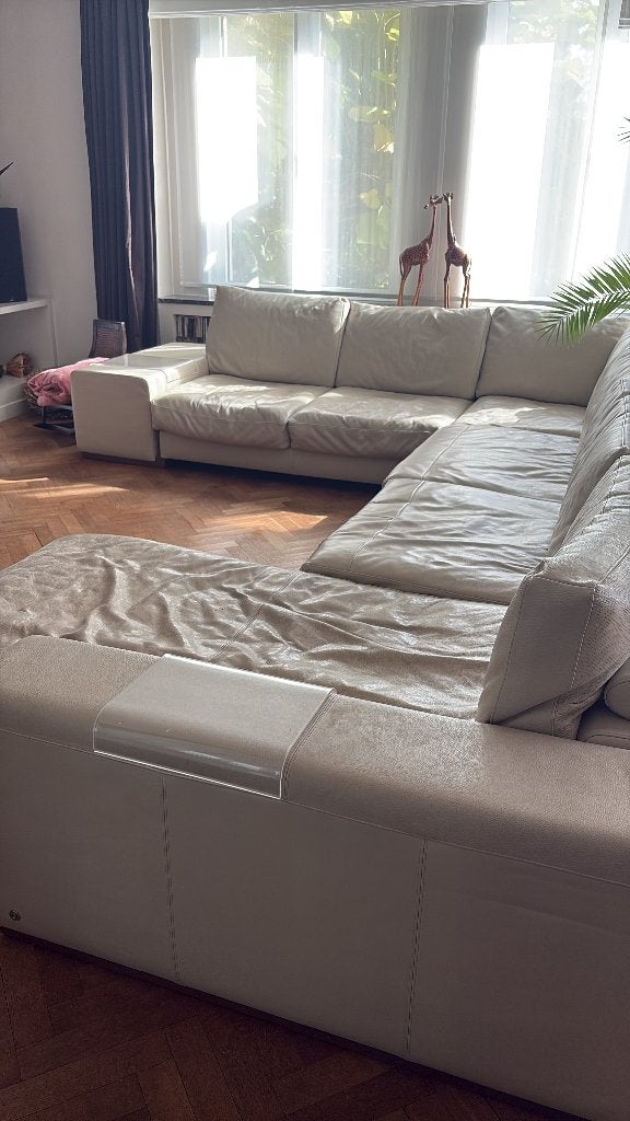 Zetel, Maison & Meubles, Quatre personnes ou plus, Enlèvement, Utilisé, Cuir