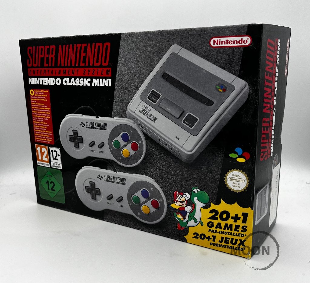 SNES mini classic (Ongeopend), Games en Spelcomputers, Ophalen of Verzenden, Nieuw, Met 2 controllers, Met games