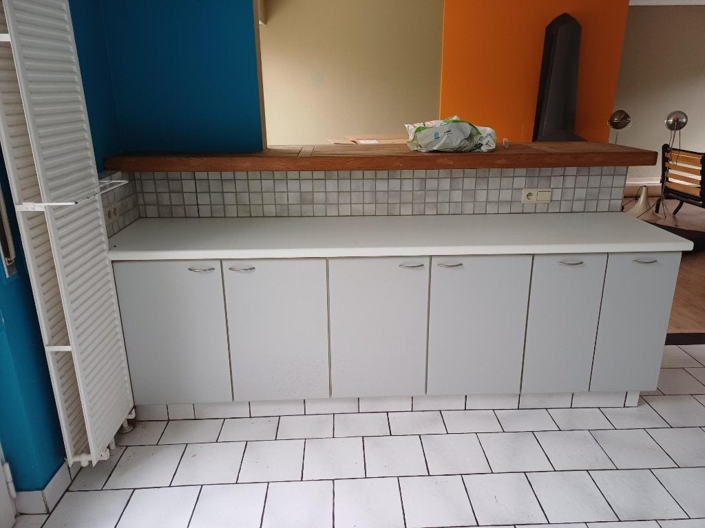 KEUKEN (voorlopig even on hold ), Huis en Inrichting, Ophalen, Gebruikt, U-keuken, Hout