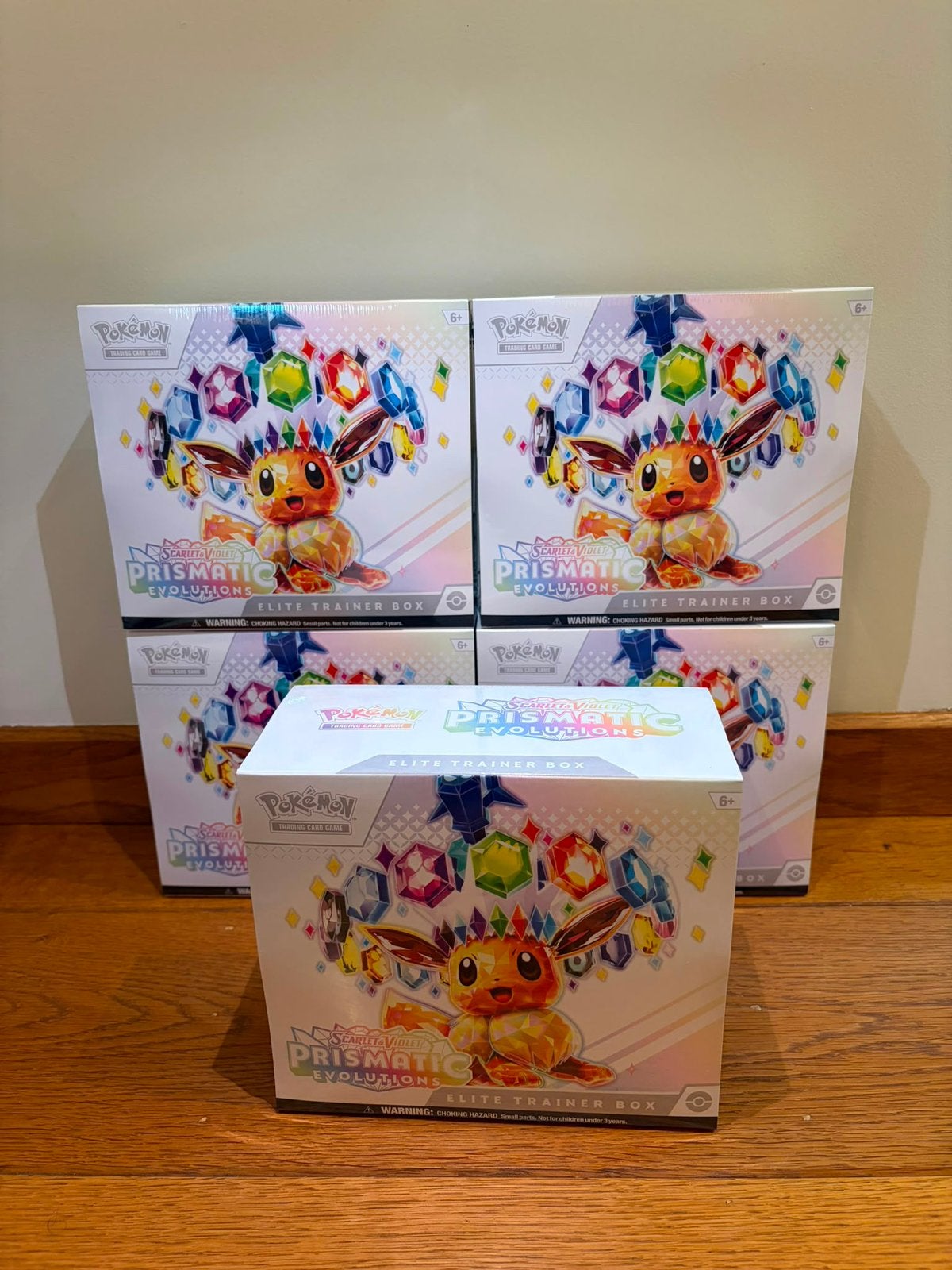 Prismatic evolutions etb, Kinderen en Baby's, Kinderkamer | Inrichting en Decoratie, Ophalen, Zo goed als nieuw