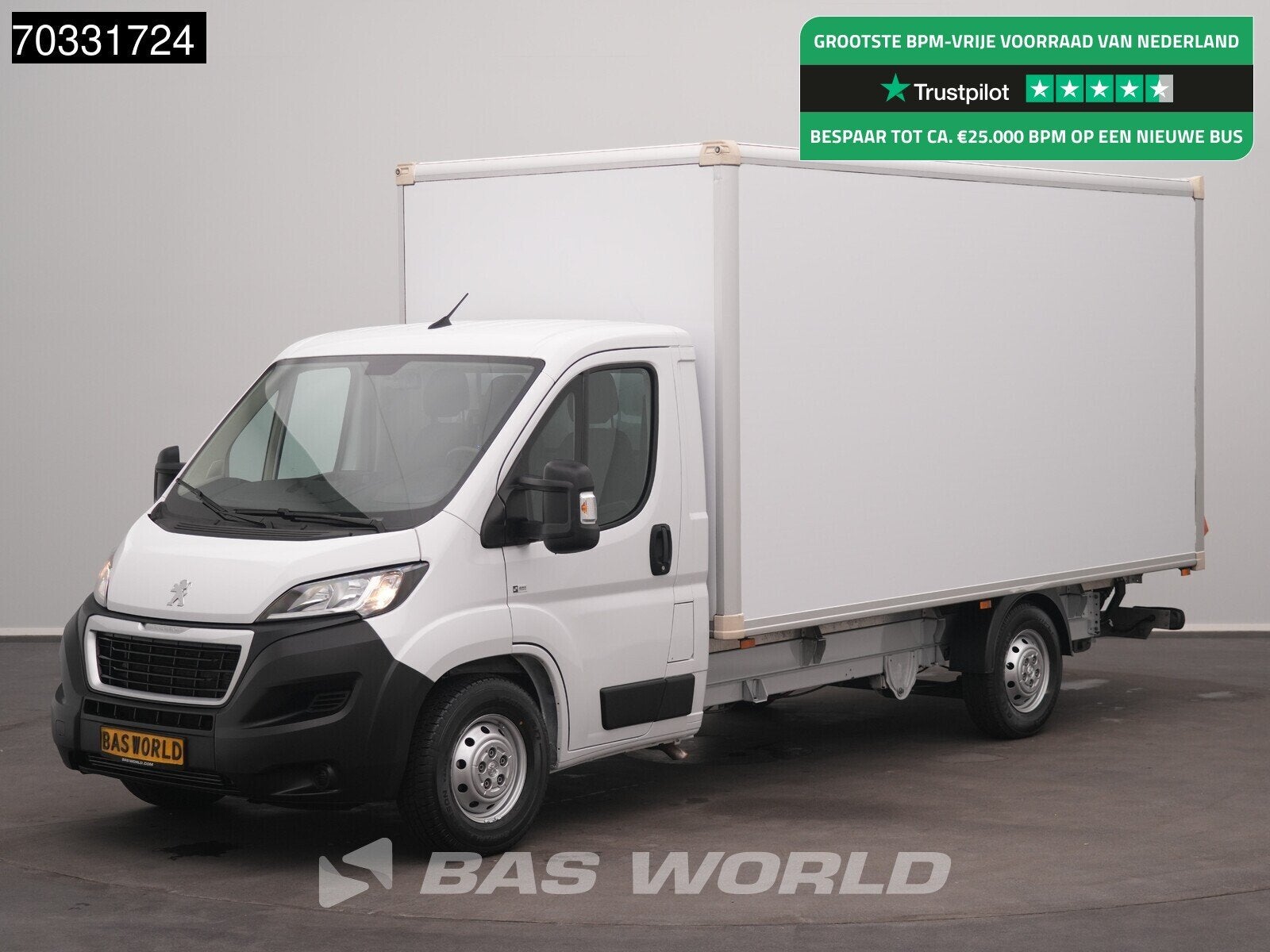 Peugeot Boxer 165PK Laadklep Bakwagen Airco Cruise Camera St, Achat, Euro 6, Entreprise, 3 places